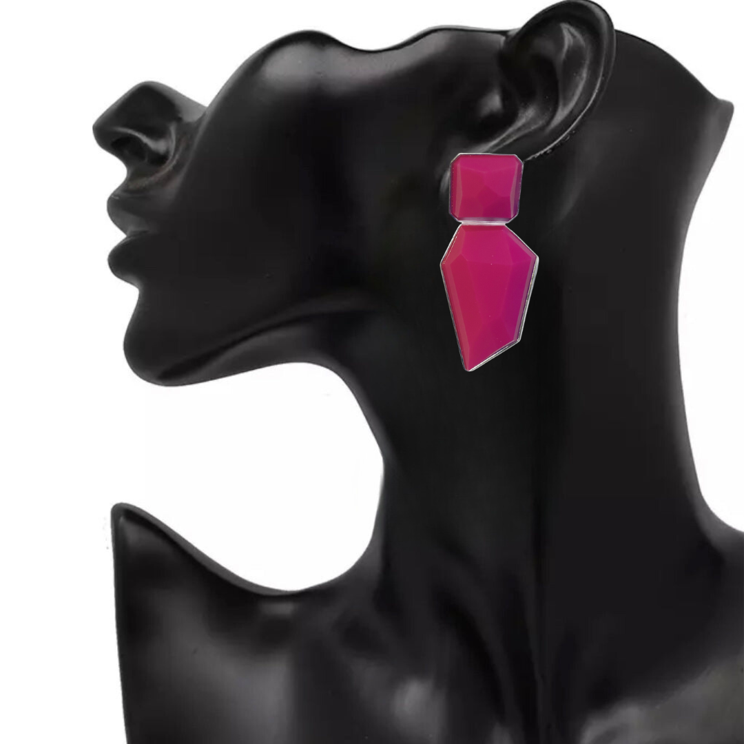 I C Y Drop Earrings