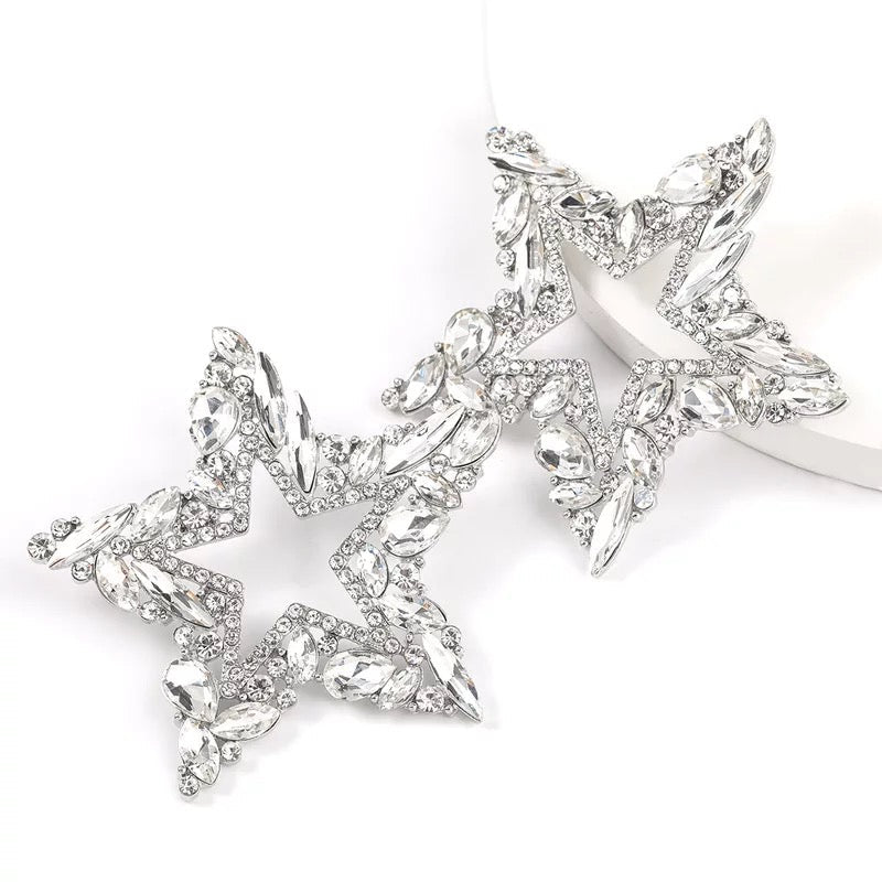 R E E C E Crystal Earrings