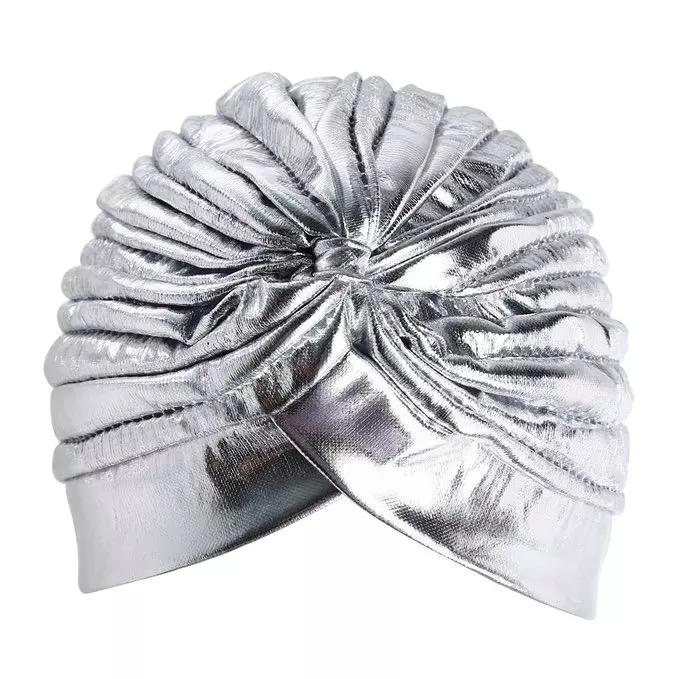 P R I Y A Metallic Turban