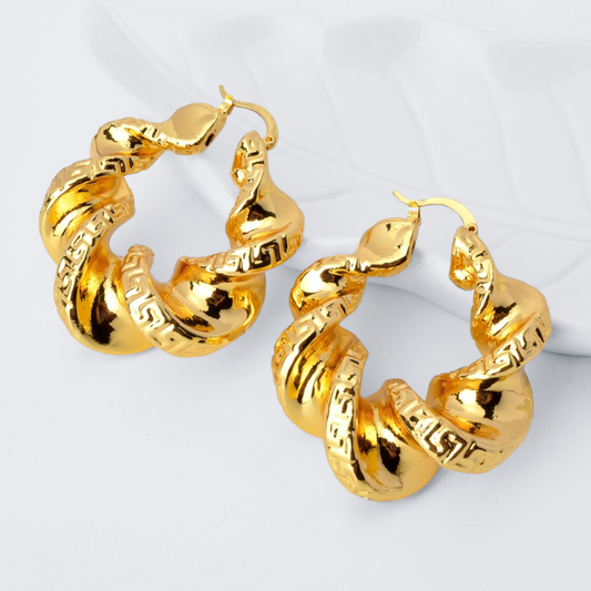 C O B R A Gold Hoops