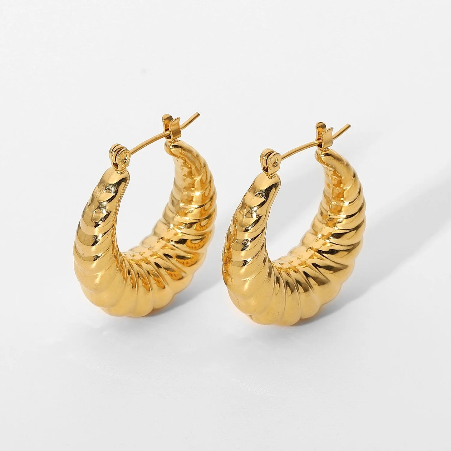 N I L E  Gold Hoops