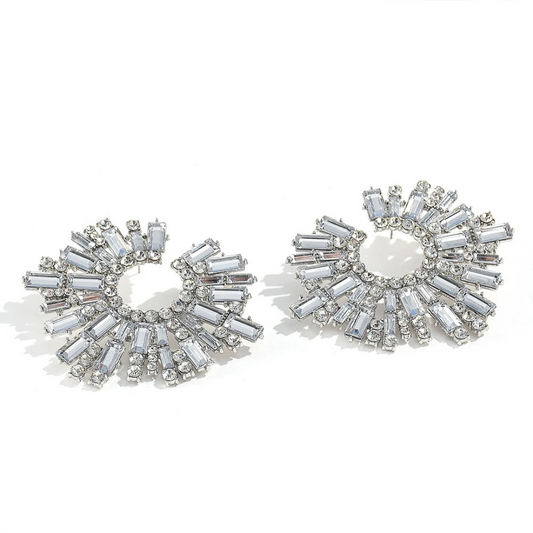 S A H T É   XL Crystal Earrings