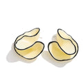 A S H E R || Luxe Sculptural Studs