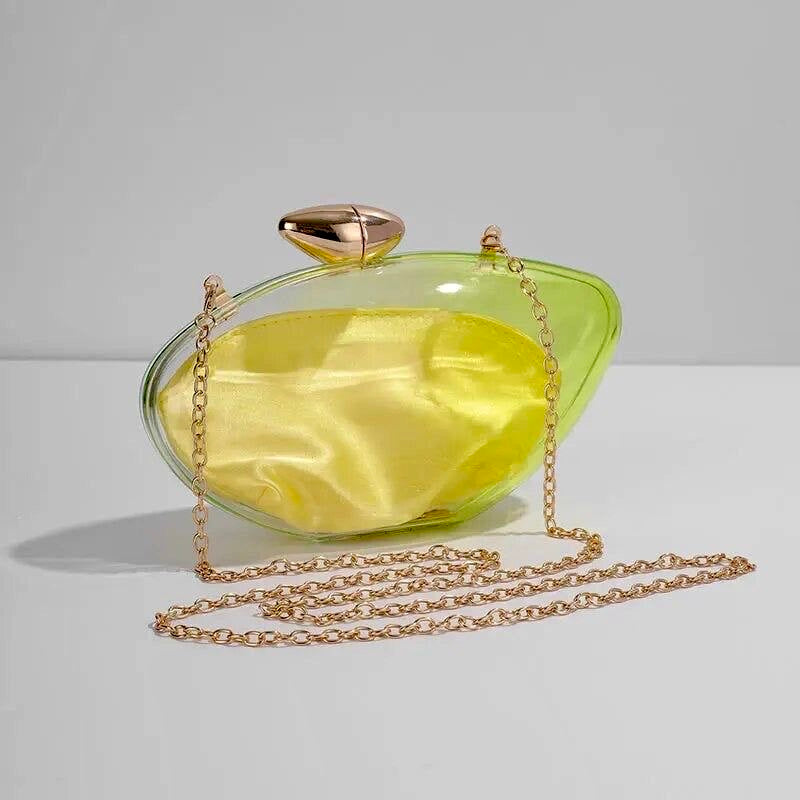 Acrylic fashion handbag