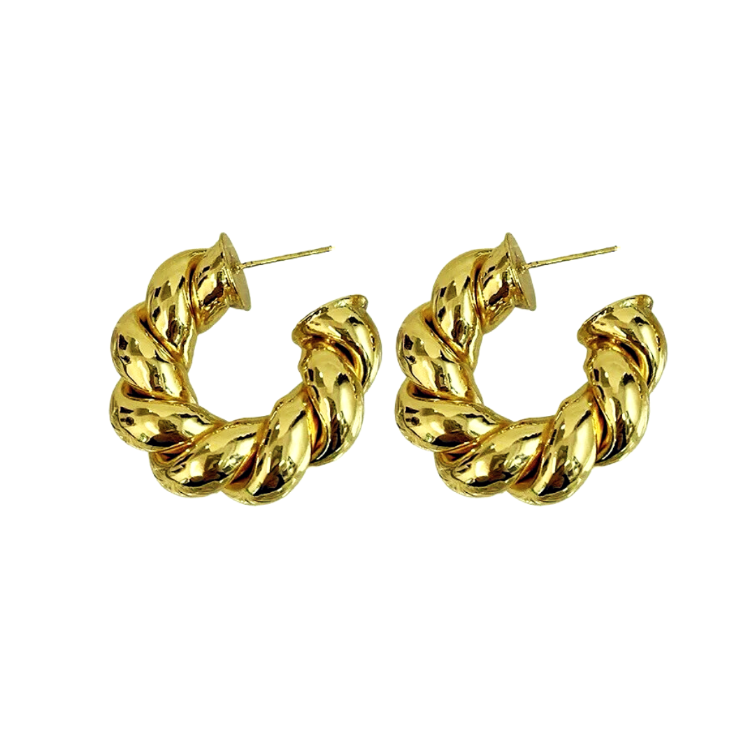 M I N I French Twist Hoops