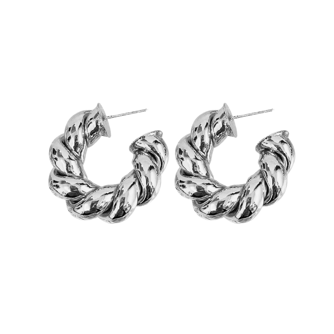 M I N I French Twist Hoops