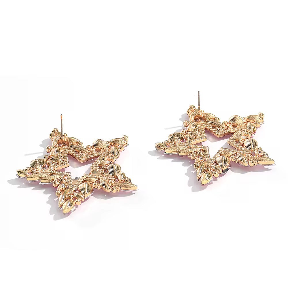 R E E C E Crystal Earrings