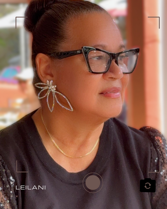 L E I L A N I Crystal Earrings