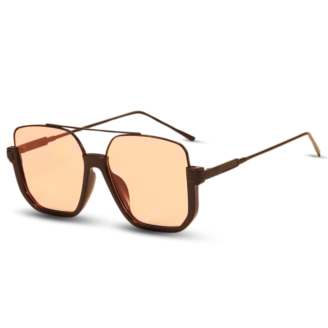 R A Y A Retro Square Sunglasses