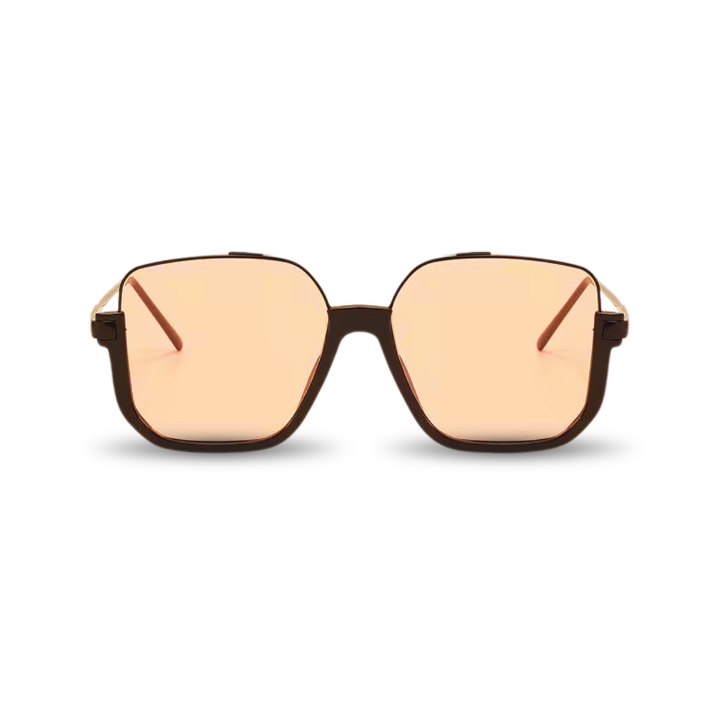 R A Y A Retro Square Sunglasses