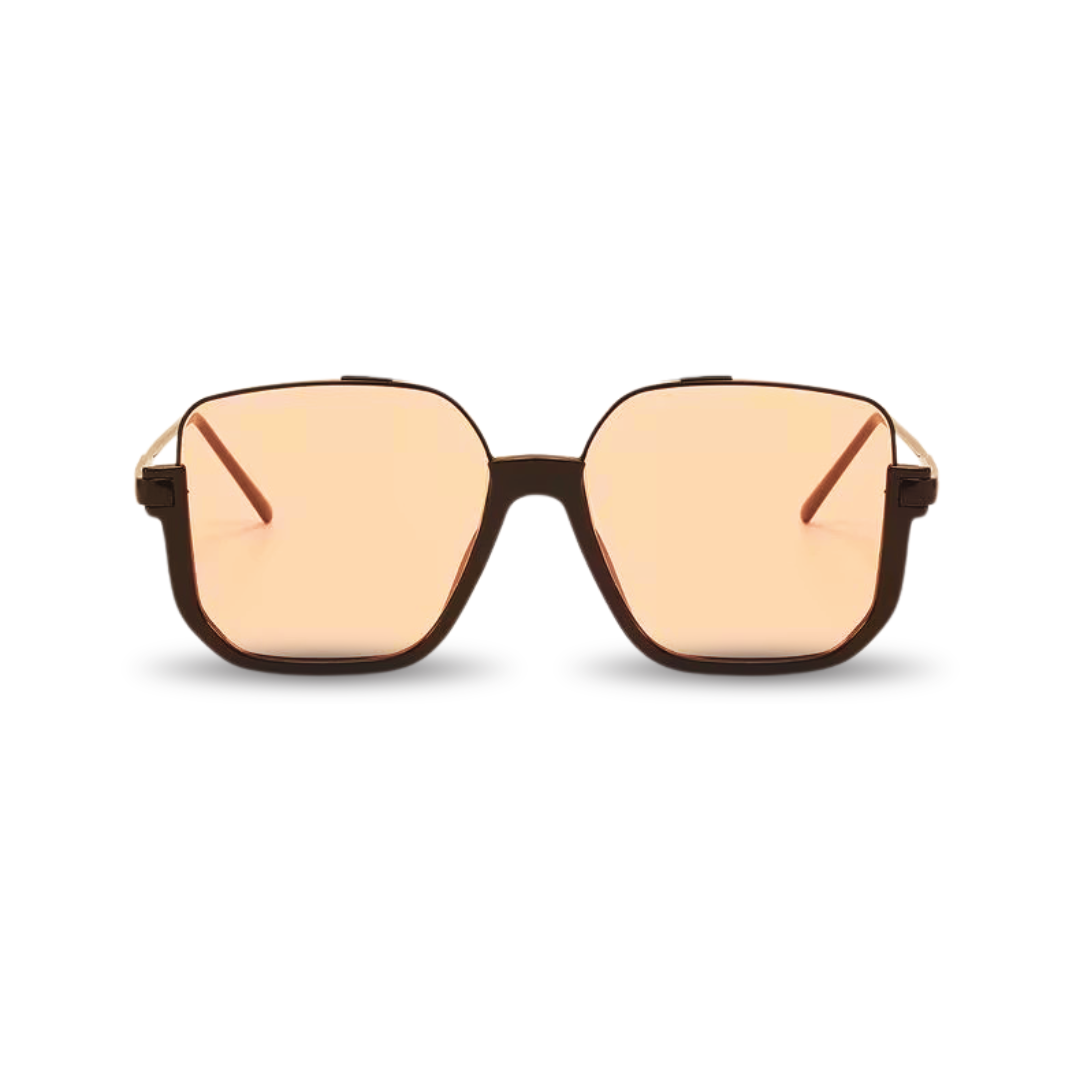 R A Y A Retro Square Sunglasses