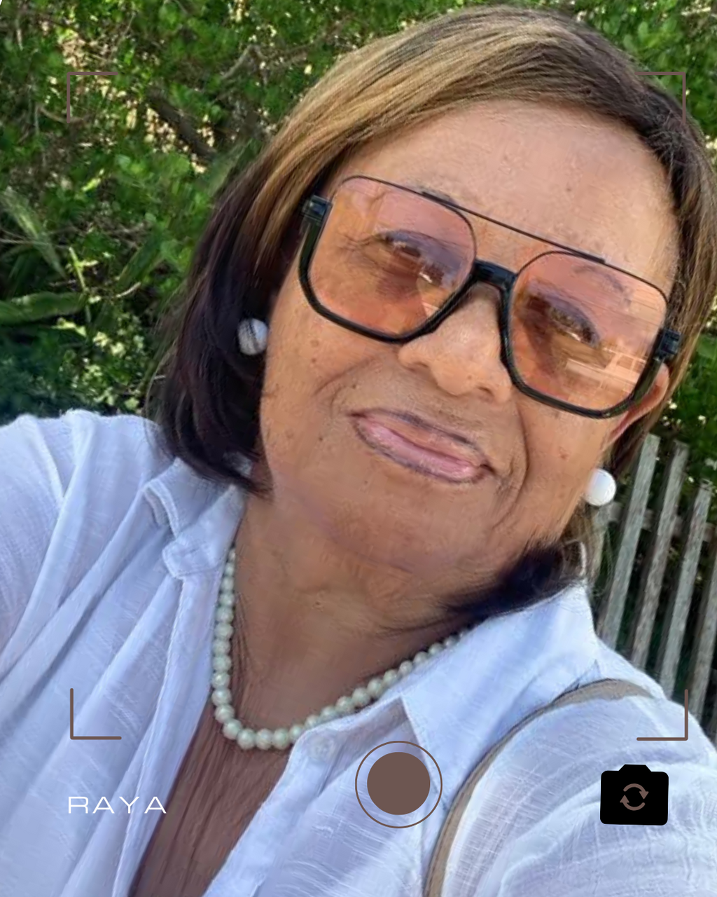 R A Y A Retro Square Sunglasses