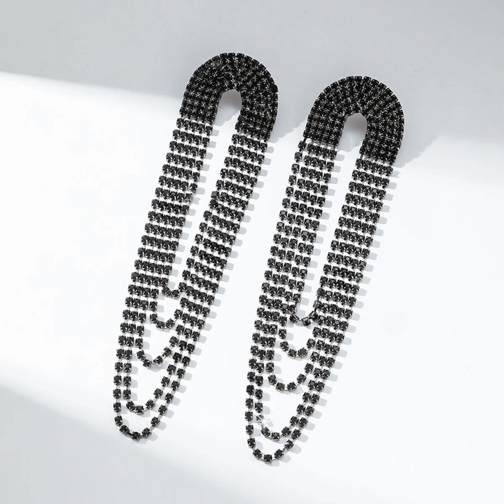 D O N A T E L L A  Crystal Earrings