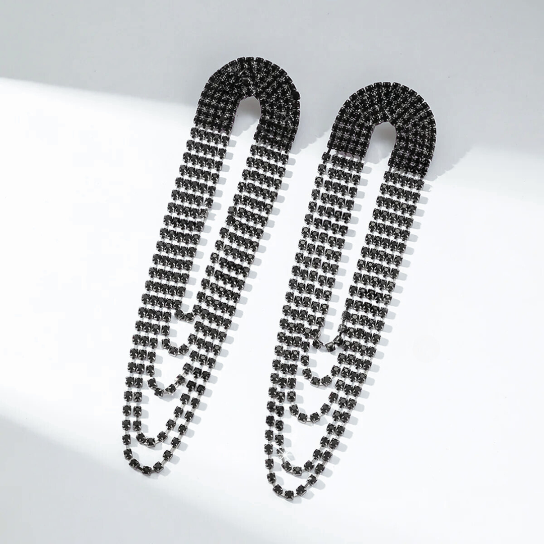 D O N A T E L L A  Crystal Earrings