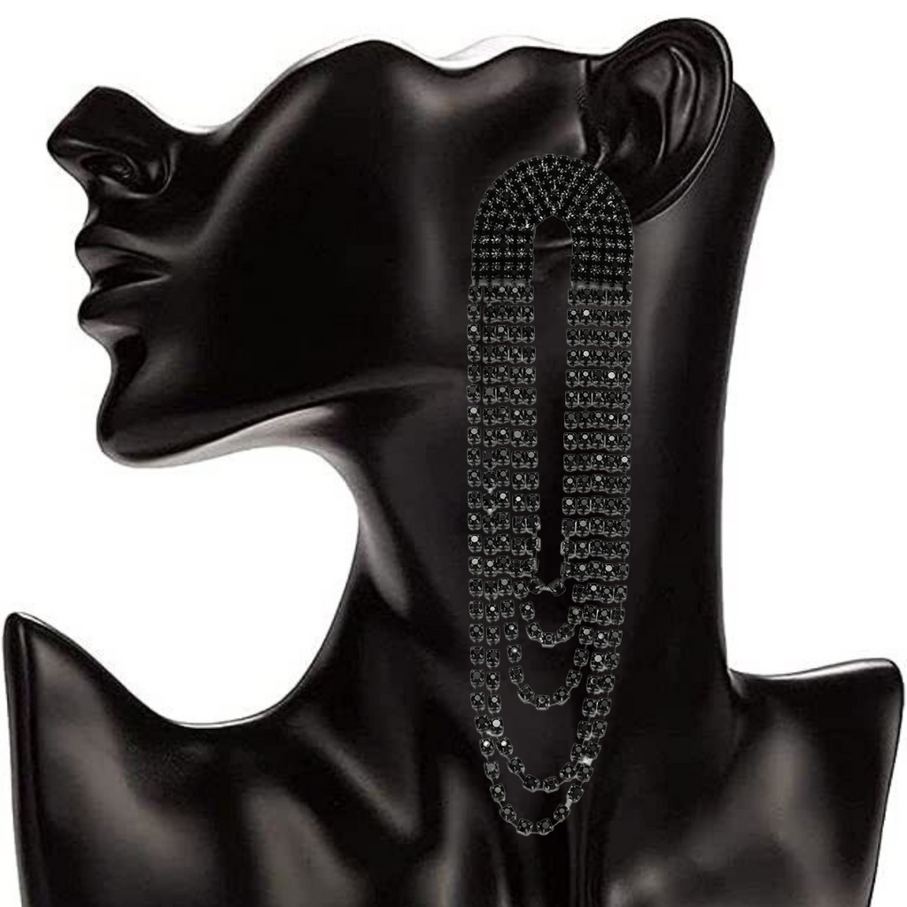 D O N A T E L L A  Crystal Earrings