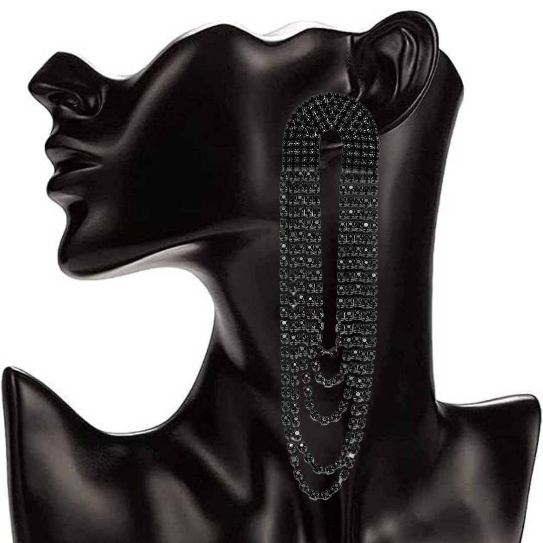 D O N A T E L L A  Crystal Earrings