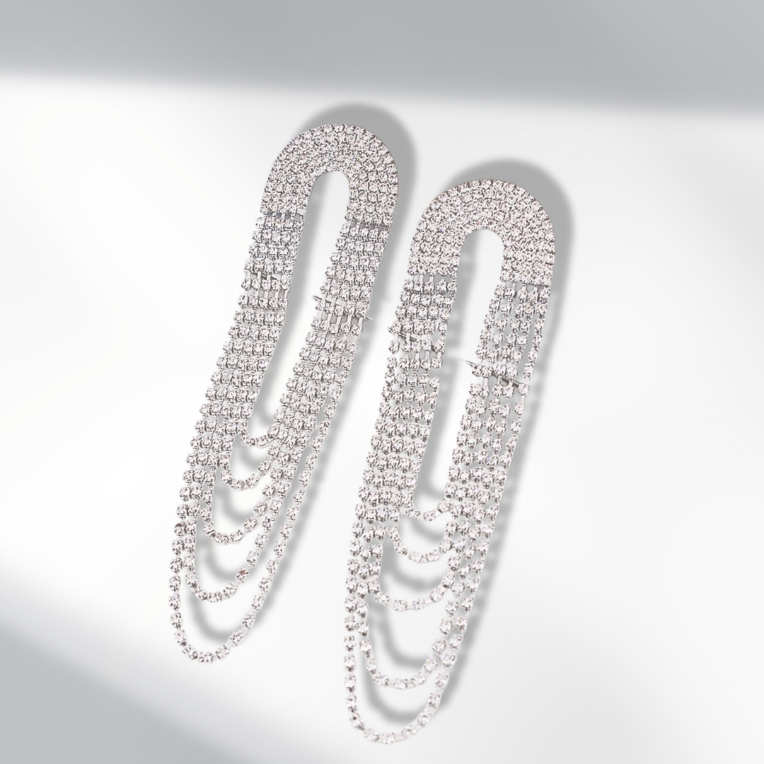 D O N A T E L L A  Crystal Earrings