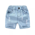 Light Denim Shorts