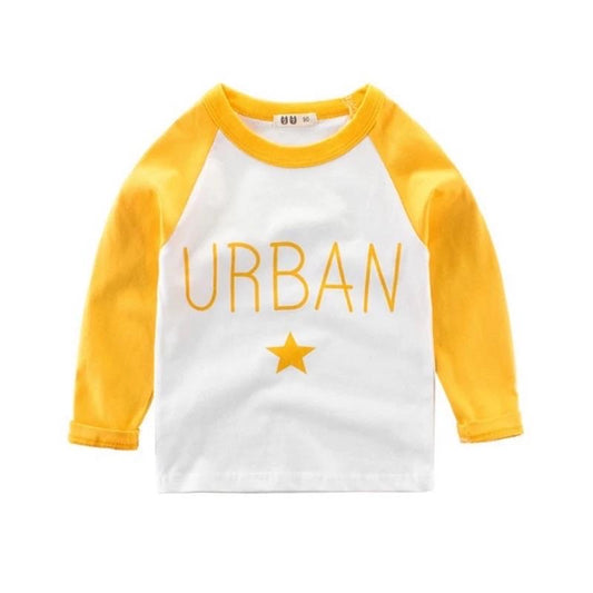 Urban Raglan Tee in GOLD