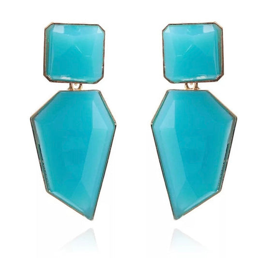 I C Y Drop Earrings