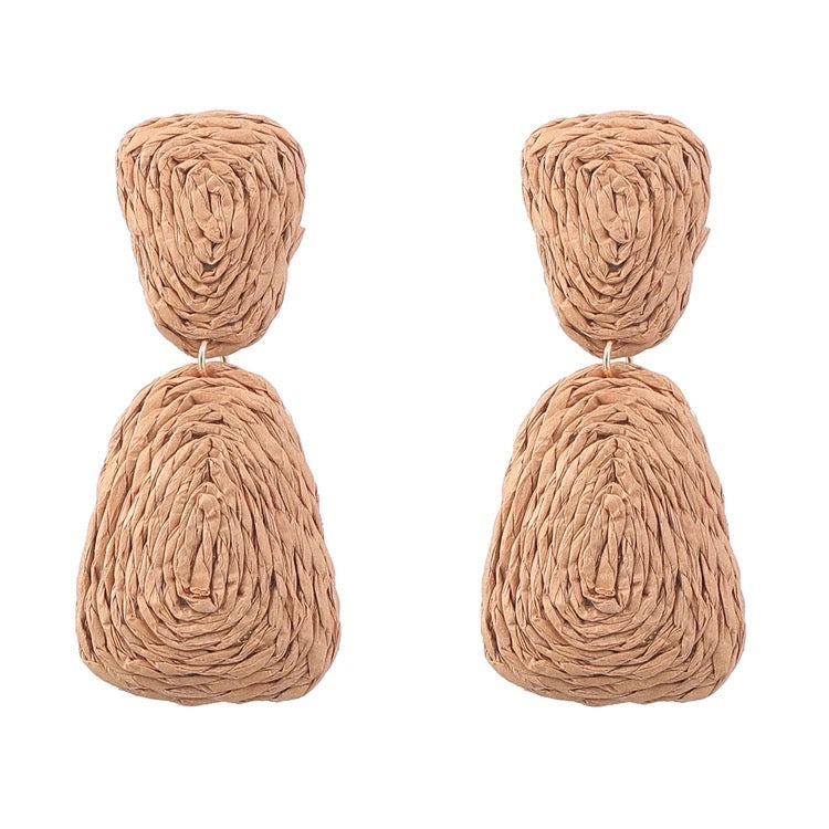 G O I Y A Rattan Earrings