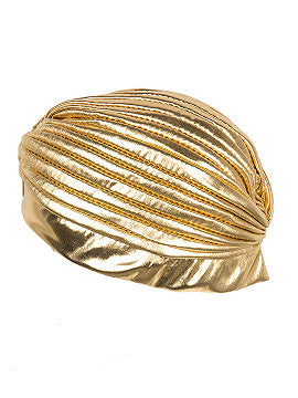P R I Y A Metallic Turban